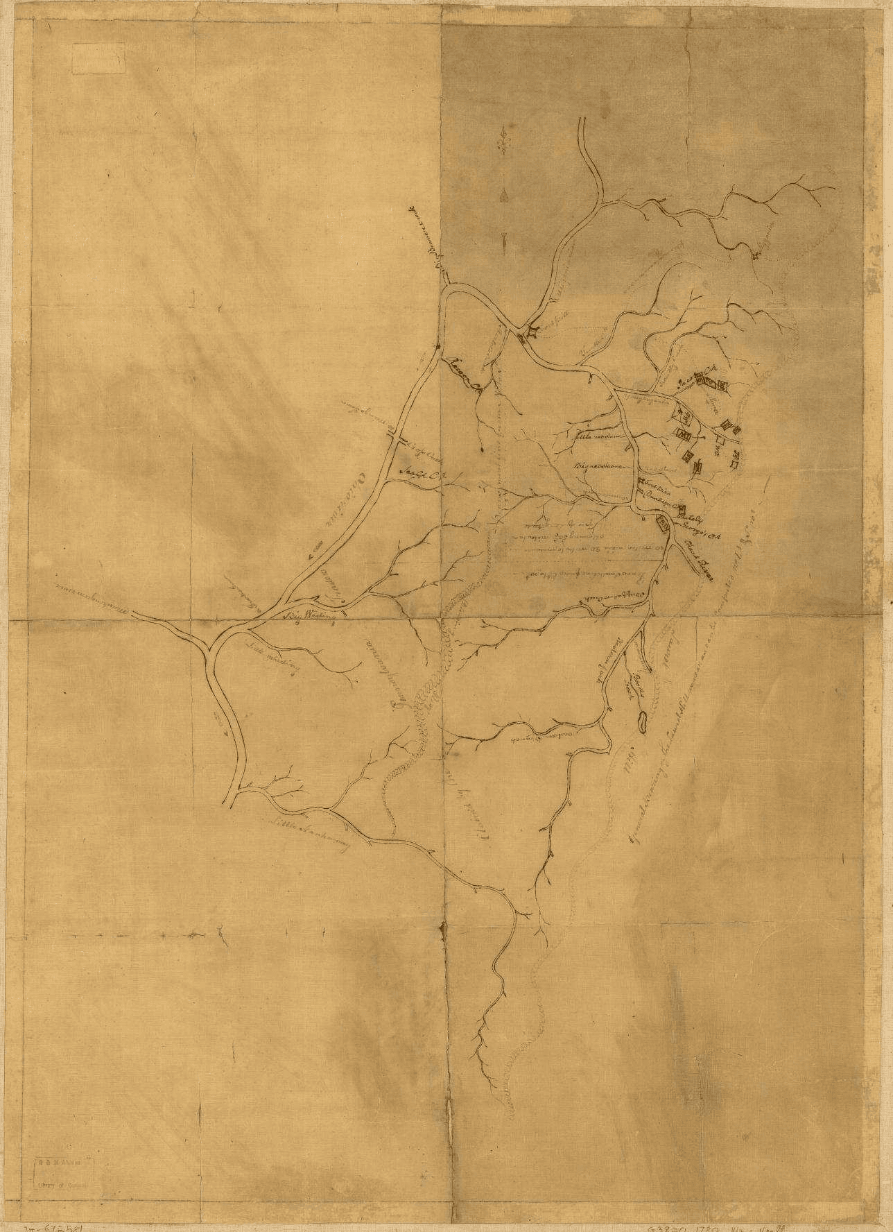 Historical bird's-eye view of the Monongahela Valley and early Hazelwood.